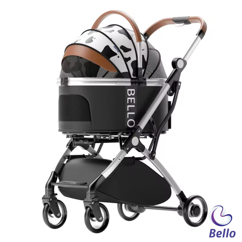 Коляска-переноска для собак Bello съемная нагрузка до 15 кг 22880₽