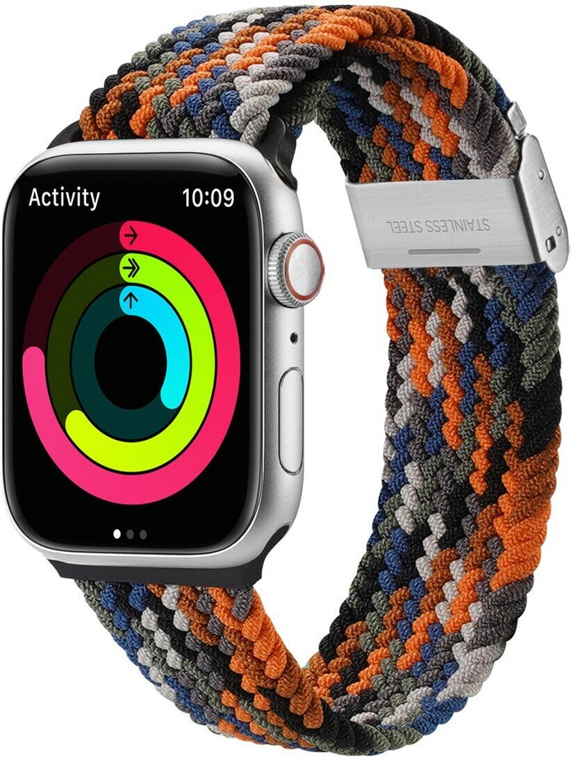 DuxDucis Ремешок для смарт-часов Dux Ducis Strap (Mixture II Version) для Apple Watch SE/8/7/6/5/4/3/2/1 (41мм/40мм/38мм) Camo