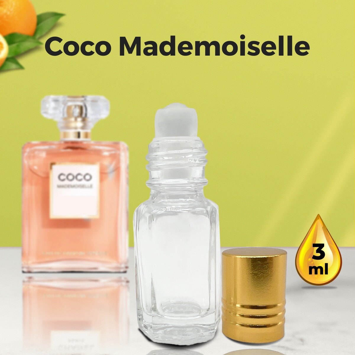 "Coco Mademoiselle" - Духи женские 3 мл + подарок 1 мл другого аромата