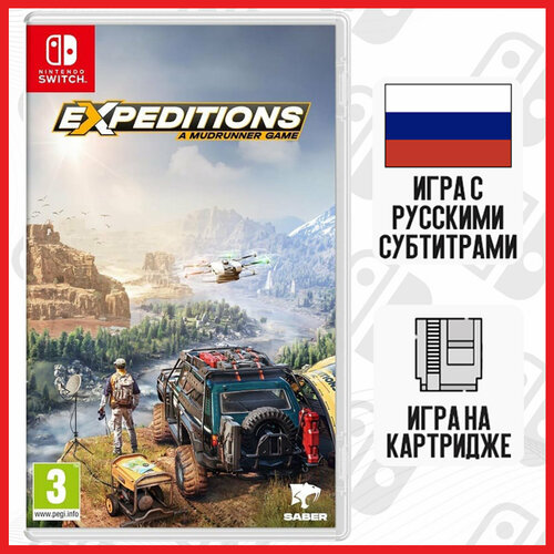 Игра Expeditions: A MudRunner Game (Nintendo Switch, русские субтитры) игра expeditions a mudrunner game ps5 русские субтитры