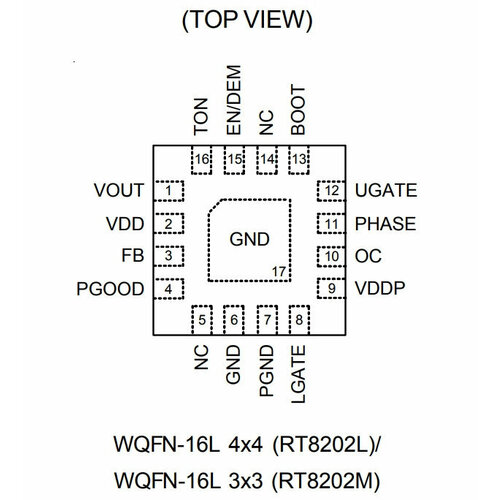 Микросхема RT8202MGQW JJ=