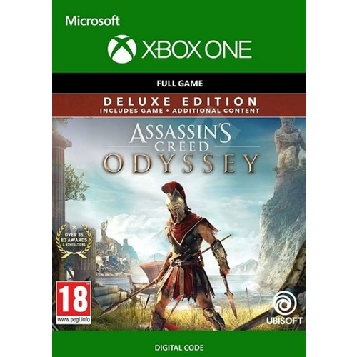 Игра Assassins Creed Odyssey Deluxe Edition, цифровой ключ для Xbox One/Series X|S, Русская озвучка, Аргентина игра assassin s creed pack legendary collection bundle цифровой ключ для xbox one series x s русская озвучка аргентина