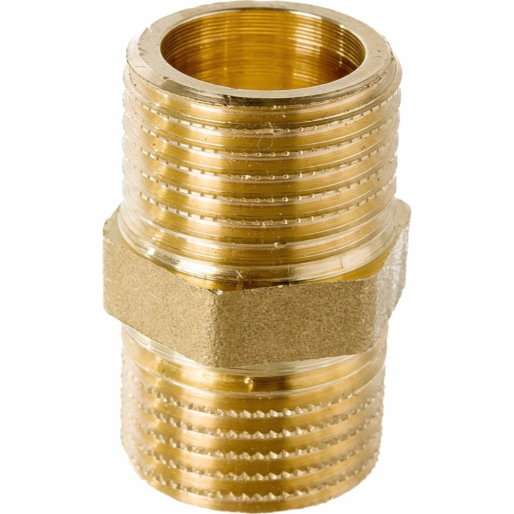 фото Удлиненный латунный ниппель Uni-Fitt 601G2200