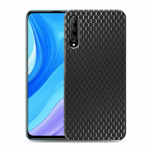 Дизайнерский силиконовый чехол для Huawei Y9s Металл