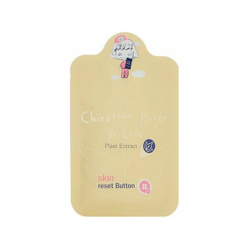 Маска на тканевой основе увлажняющая Dr. Lola Chinatown player dr lola mask