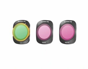 Набор фильтров Sunnylife CPL + ND8 + ND16 для Osmo Pocket 3