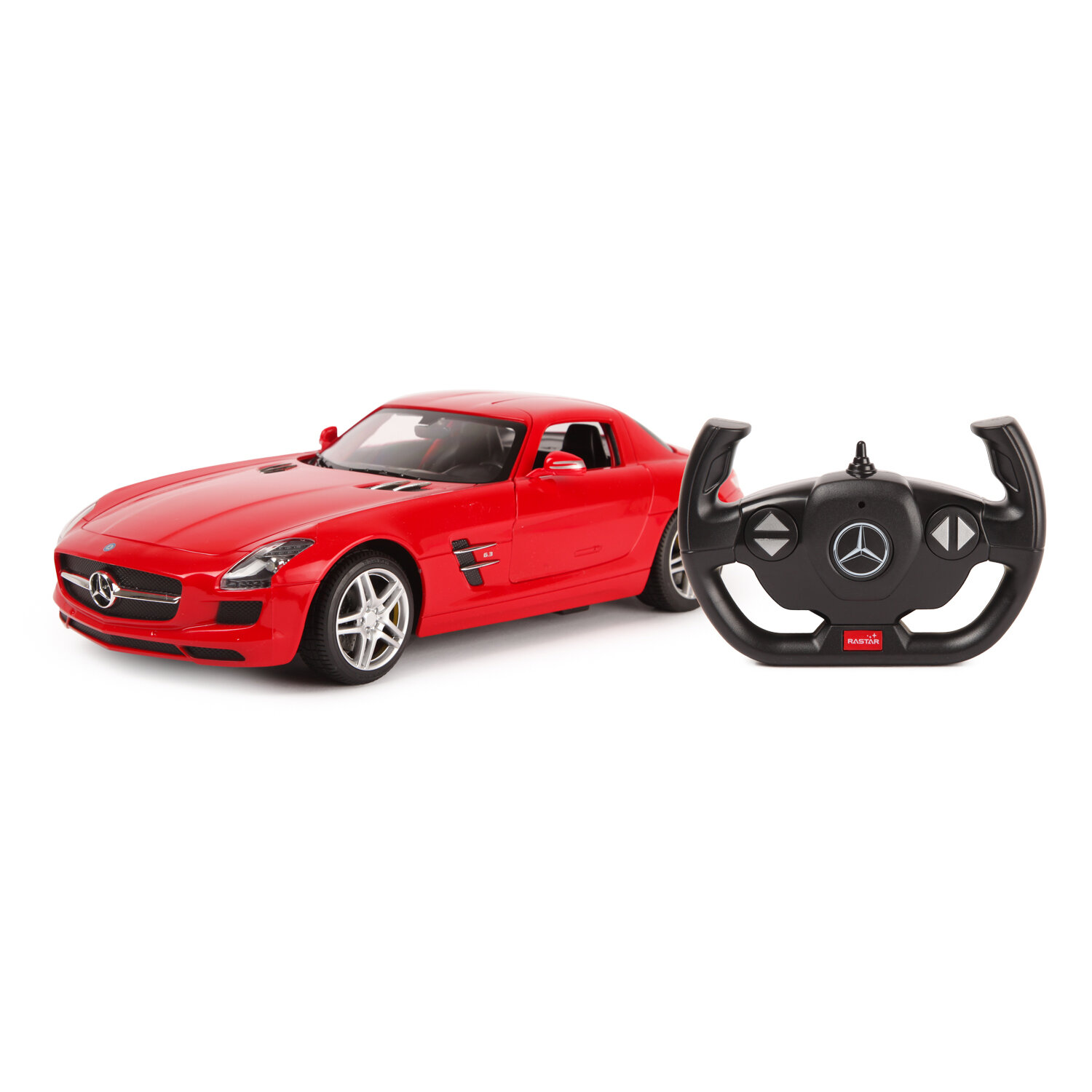 Машина Rastar РУ 1:14 Mercedes-Benz SLS Красная 47600