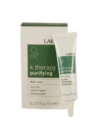 Lakme Matt mask oily hair Маска для жирных волос с матирующим эффектом 6х15 мл (Lakme, ) - фото №7