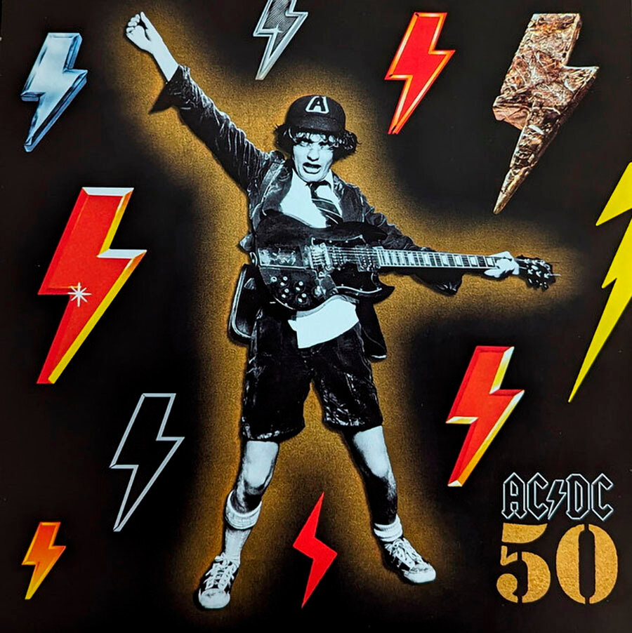 Виниловая пластинка Sony Music AC/DC - The Razors Edge (50th Anniversary Edition) (Gold Nugget Vinyl )