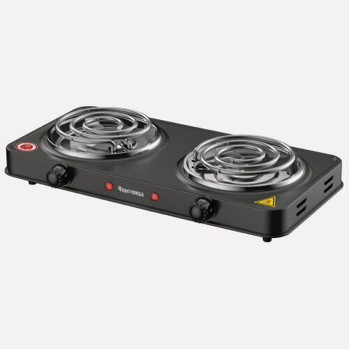 Изображение товара Плитка электрическая Чудесница ЭЛП-802 черный