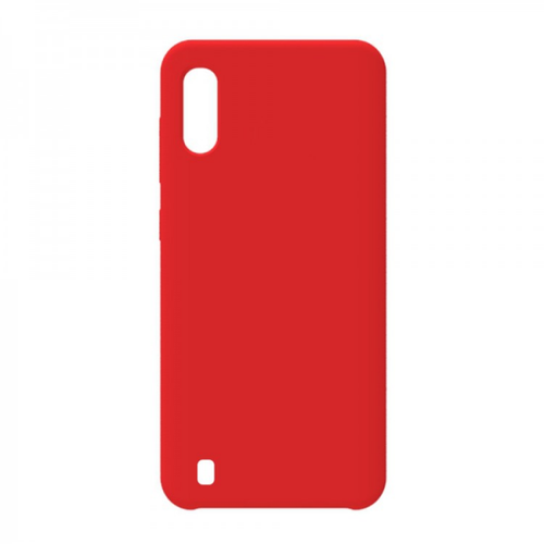 Накладка силикон DF для Samsung Galaxy A01 A015 красный накладка силикон df для samsung galaxy a01 core a013 red красный