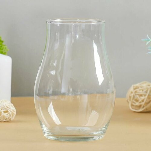 Ваза стеклянная Саманта-2 средняя 155х11см 086л 1095₽