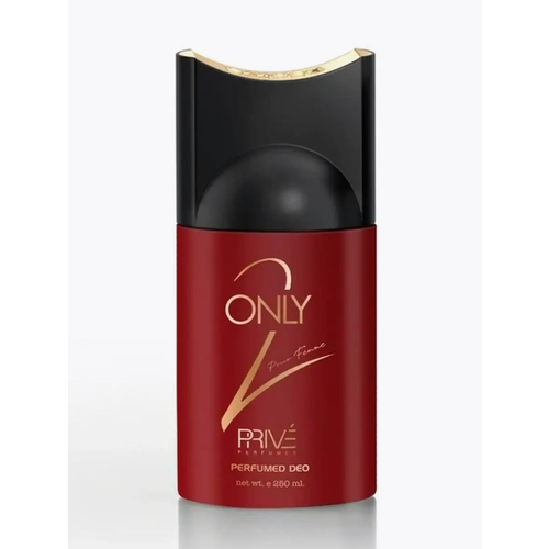 Прайв / Prive Perfumes - Дезодорант-спрей для тела женский Only 2 Pour Femme 250 мл прайв prive perfumes дезодорант спрей для тела женский just wow 250 мл