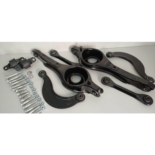 Вся задняя подвеска форд фокус 2 Ford focus 2 комплект задних рычагов c продольными сайлентблоками болтами под прямую стойку стабилизатора 18965₽