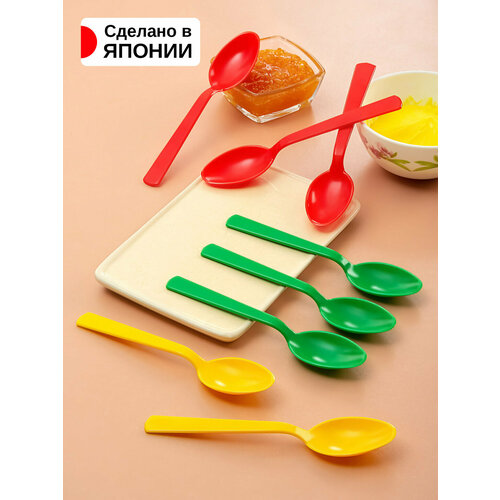Набор ложек пластиковых детских 5 шт 132х28х03 см 395₽