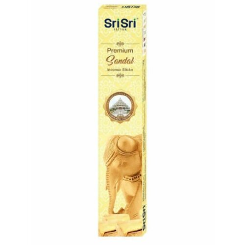 Благовония Sri Sri Tattva Premium Sandal 20 гр. (15 шт.) бурый рис басматти kasturika sri sri tattva 1 кг