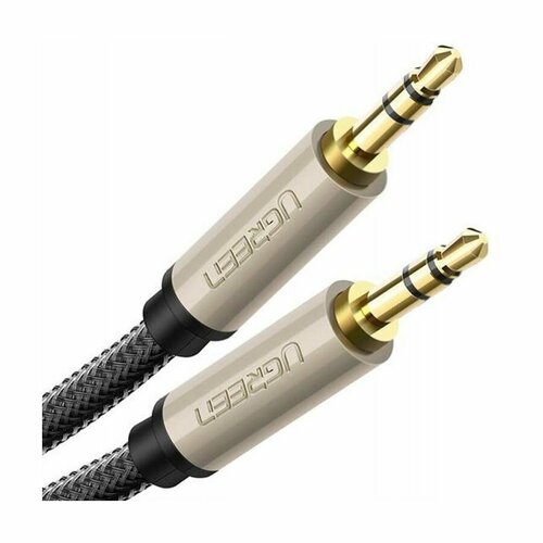 Кабель UGREEN AV125-10605 (10605) audio aux cable 3 5mm to 3 5mm audio jack speaker cable car aux cord for car headphone iphone samsung aux cord
