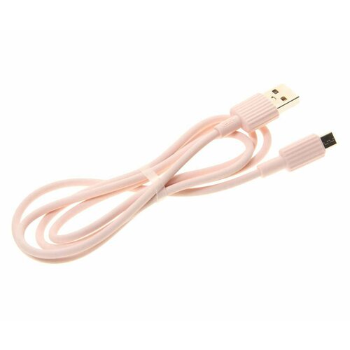 Кабель micro USB 1м розовый NB156 Pink XO 488₽