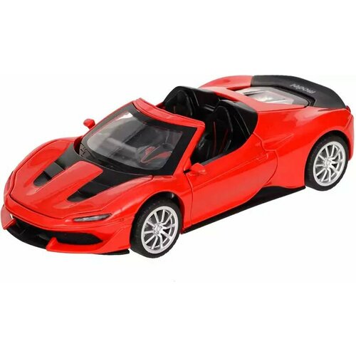 Модель машины Ferrari J50 1:32 свет, звук, инерция 32471-2 модель машины toyota camry 1 32 13 5см свет звук инерционный механизм 05697