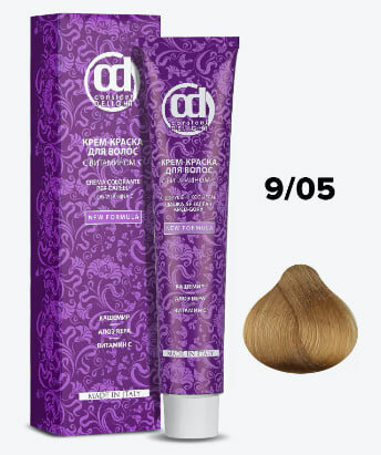 Constant Delight Крем-краска для волос с витамином С, 9/05 блондин натурально-золотистый, 100 мл