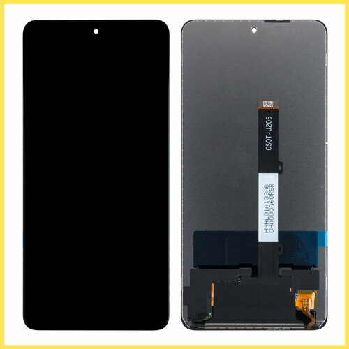 Дисплей (экран) для Xiaomi Poco X3 Pro в сборе с тачскрином Черный - Premium