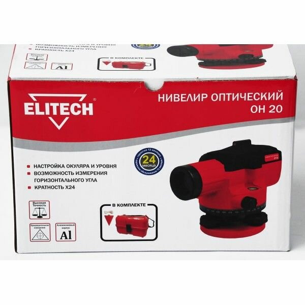 Нивелир оптический Elitech - фото №15