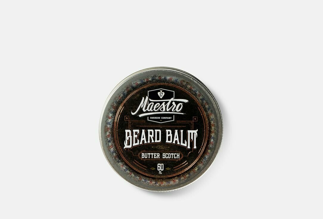 Воск и глина MAESTRO Beard Balm Butter Scotch объем: 60 мл