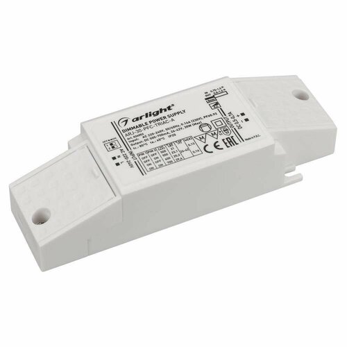 Arlight Блок питания ARJ-30-PFC-TRIAC-A (30W, 500-700mA) (IP20 Пластик, 5 лет) 026052 (7 шт.)