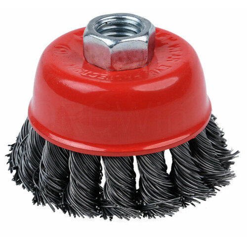 Щетка металлическая чашечная жесткая проволока для УШМ 65ммM14мм YIDA 338₽