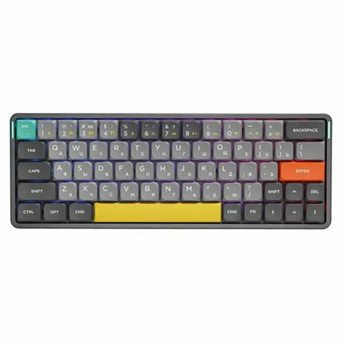 Клавиатура Nuphy AIR60 Twilight Bluetooth USB grey 1596200₽