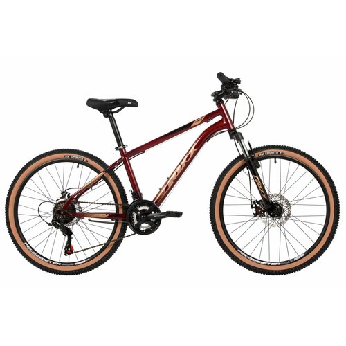 Велосипед горный хардтейл Foxx Caiman 24" 12" красный 24SHD. CAIMAN.12RD4 2024