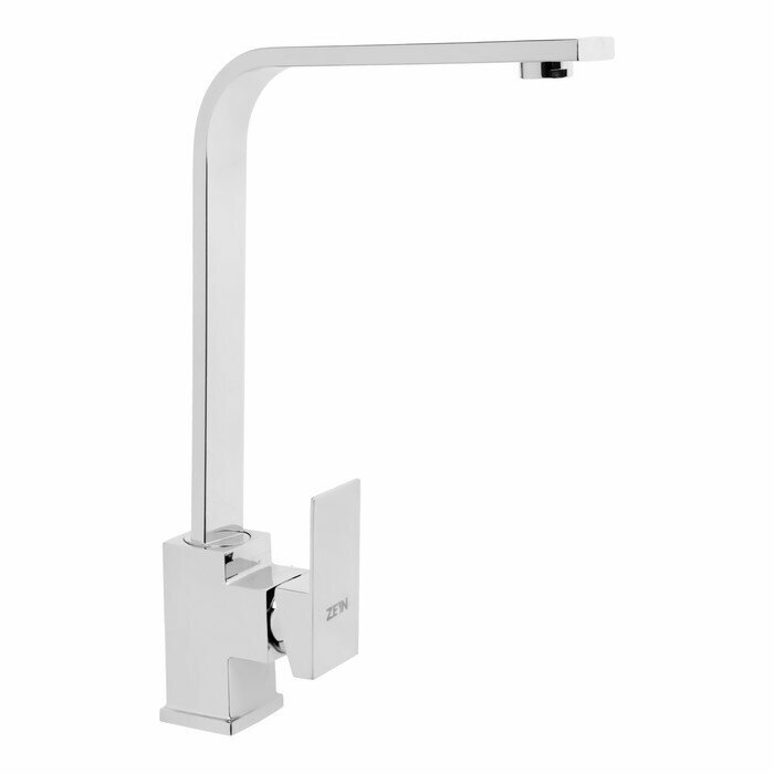 фото Смеситель для кухни ZEIN Z3763, однорычажный, высота излива 33 см, хром