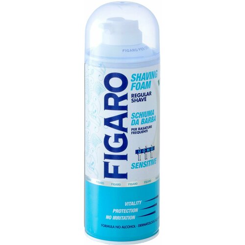 Пена для бритья Figaro Uomo для чувствительной кожи 400мл