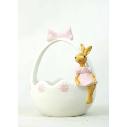 Органайзер для украшений Country Artists, 20х16 см, белый, розовый