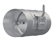 Дроссель-клапан из оцинкованной стали для круглых воздуховодов D250 мм