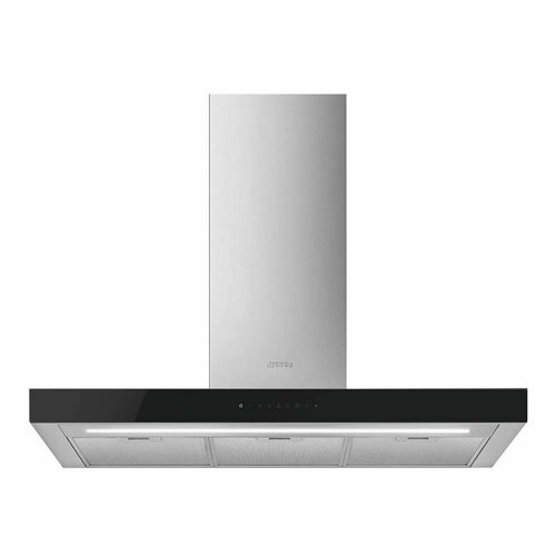 вытяжка кухонная т образная smeg kbt9l4vn Настенная вытяжка 90 см Smeg KBT9L4VN стальная