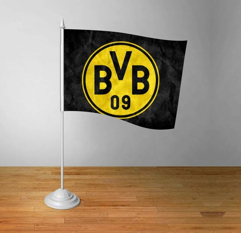 Флажок GOODbrelok Боруссия Дортмунд, Borussia Dortmund №7