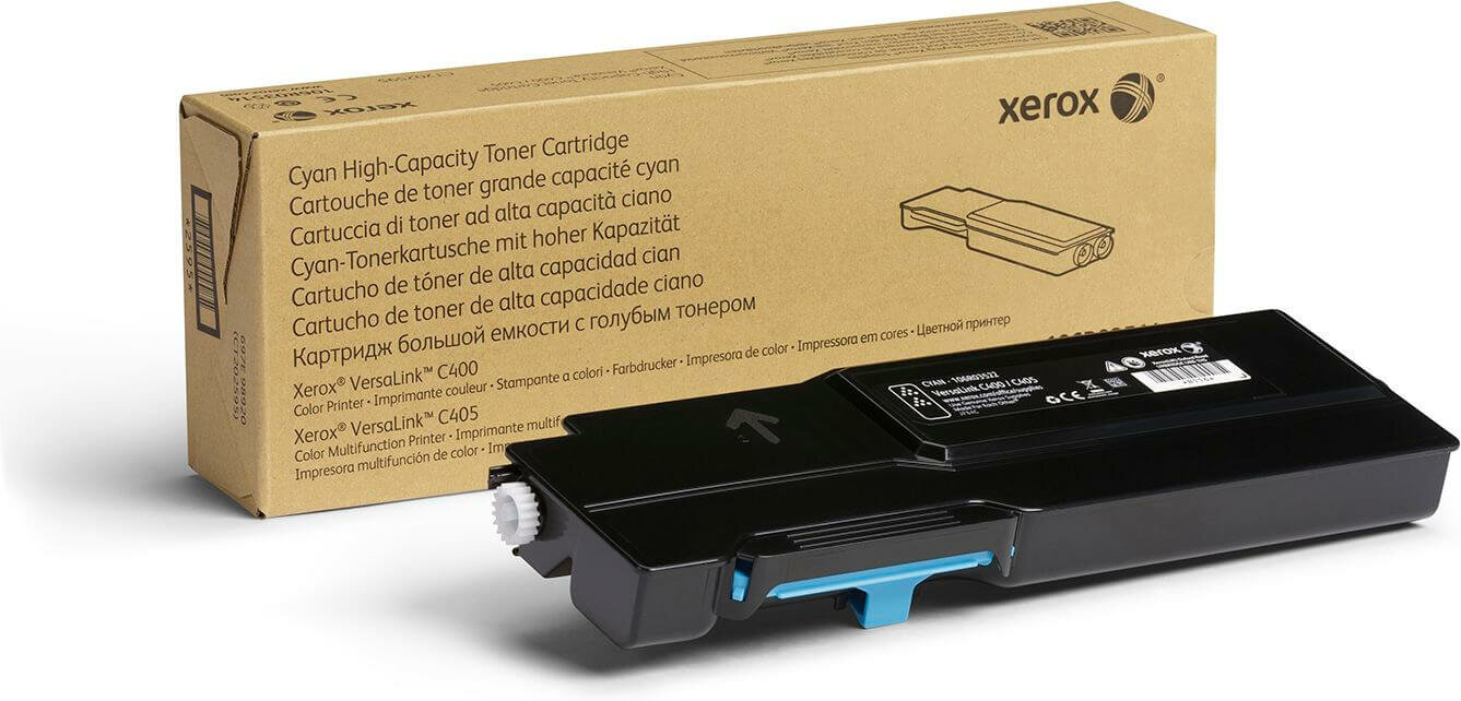 Картридж Xerox 106R03522 для Xerox VersaLink C400/ C405 cyan, увеличенный (4800 стр)