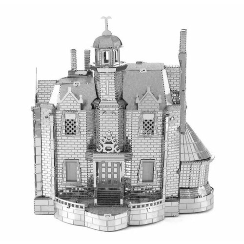 Металлическая сборная 3D модель Замок с привидениями