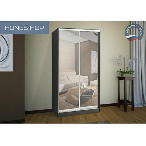 Шкаф-купе Илекс ЛДСП венге цава, 120х55х220