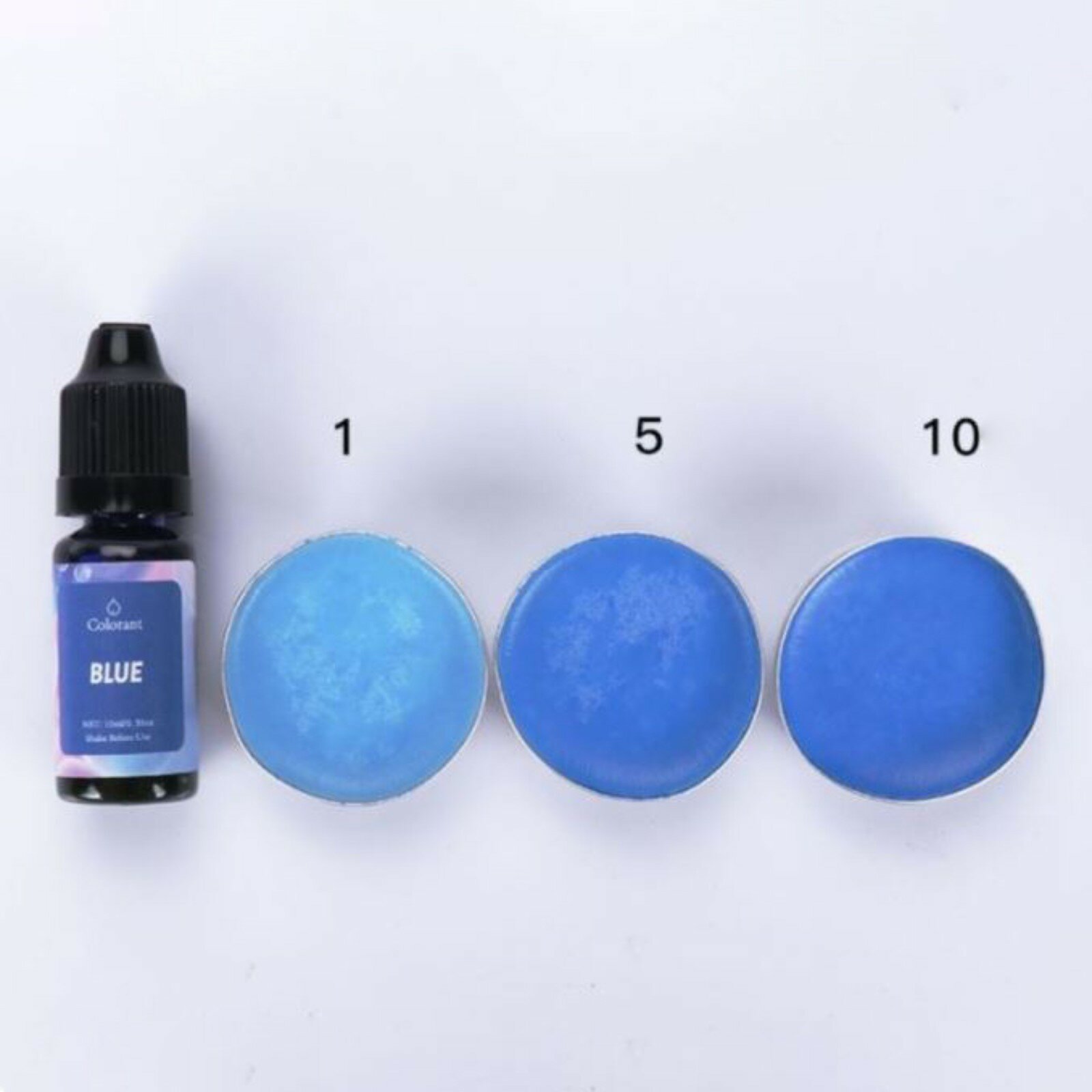 Краска - пигмент для воска «Синий» 10 мл