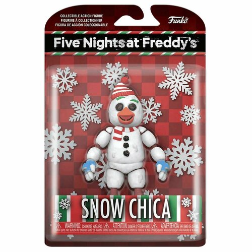 Фигурка Funko Action Figure Five Night At Freddy's: Snow Chica фигурка новогодний аниматроник шоколадная чика фнаф fnaf со светом в подарочном блистере