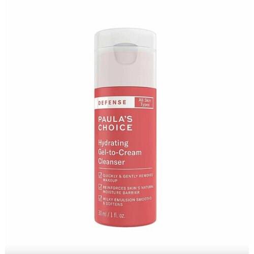 Paulas Choice Увлажняющий Гель-крем для очищения Hydrating Gel-to-Cream Cleanser 30 ml