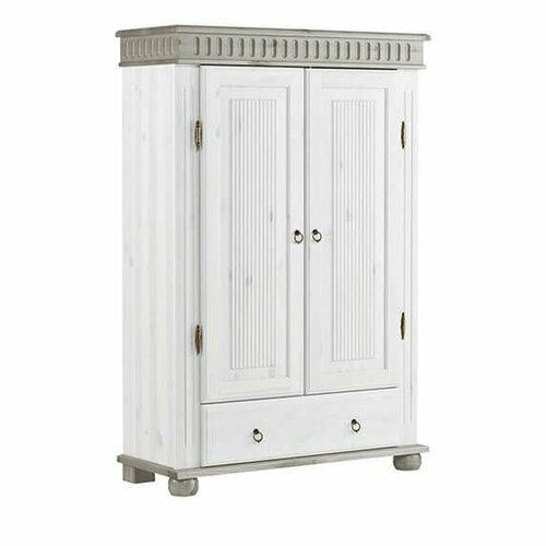 Шкаф Хельсинки 21 Nбелый восксерый 31194₽