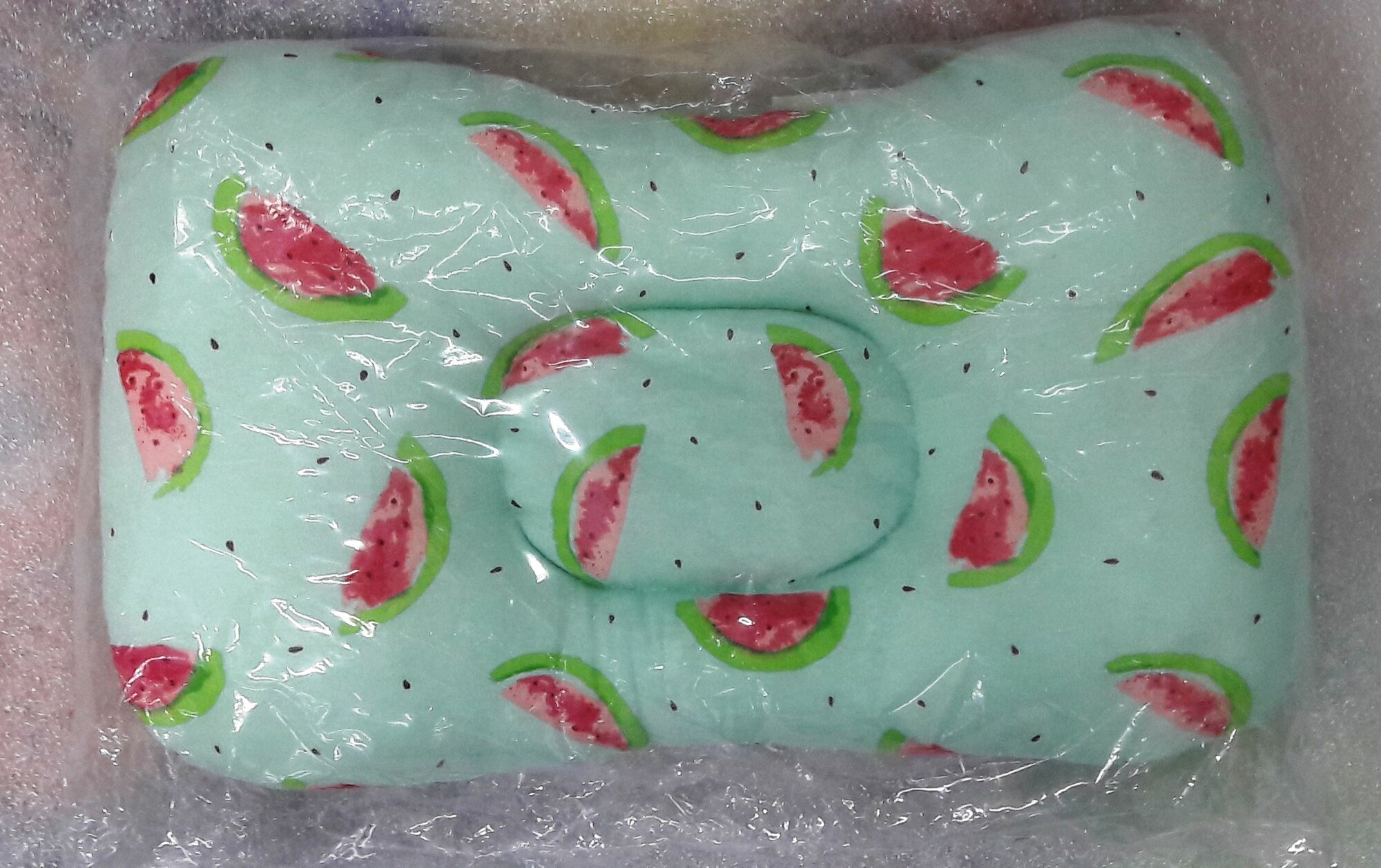 фото Подушка детская 100% хлопок "Бабочка" 30*20