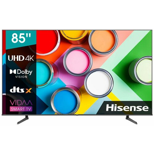 Телевизор HISENSE 85 85A6BG Smart 6 черный 20287100₽