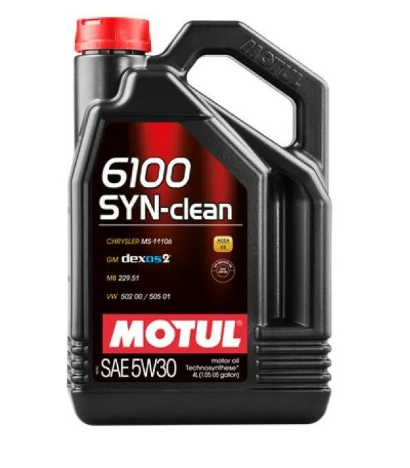 MOTUL 5W-30, Масло моторное, Полусинтетическое, 4 л