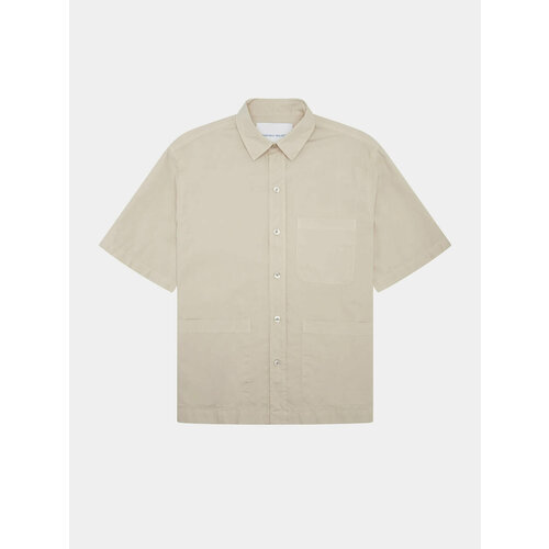 Рубашка Short Sleeved, размер XL, бежевый рубашка uniqlo short sleeved бежевый