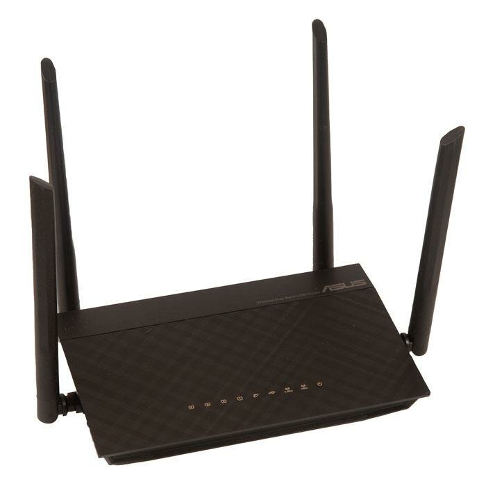 Wi-Fi маршрутизатор ASUS RT-AC1200E V.A 802.11AC,100mbit,4 порта,4 антенны, б/у в коробке с бп