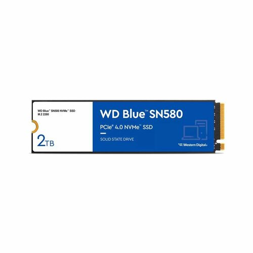 Твердотельный накопитель SSD WD Blue SN580 WDS200T3B0E NVMe 109532 88385 13850₽